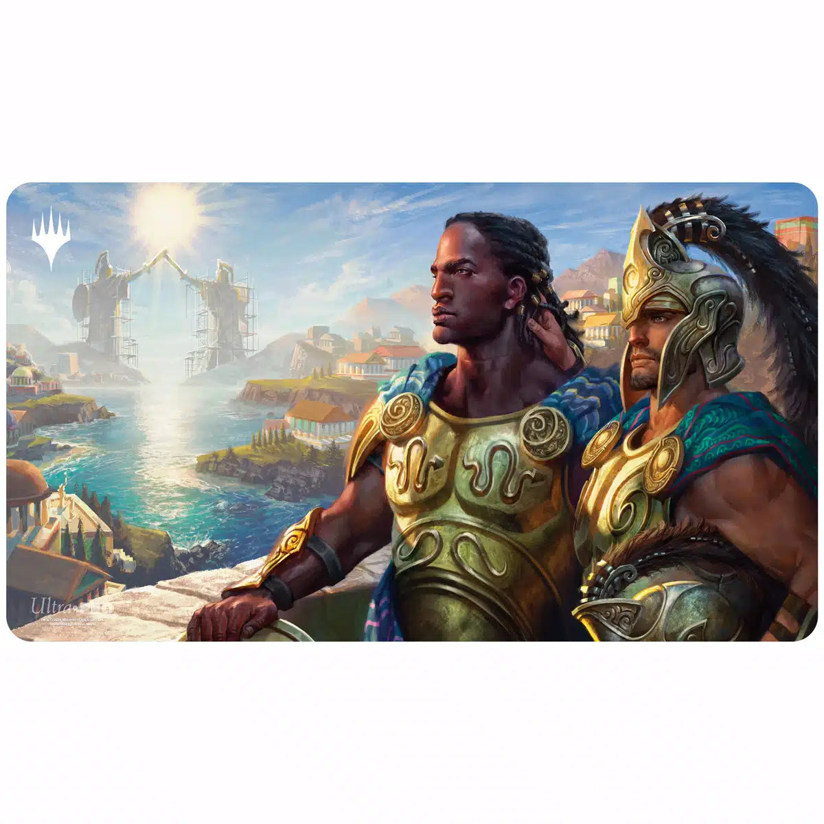 Pride 2024 Magic The Gathering Kynaios and Tiro of Meletis Playmat