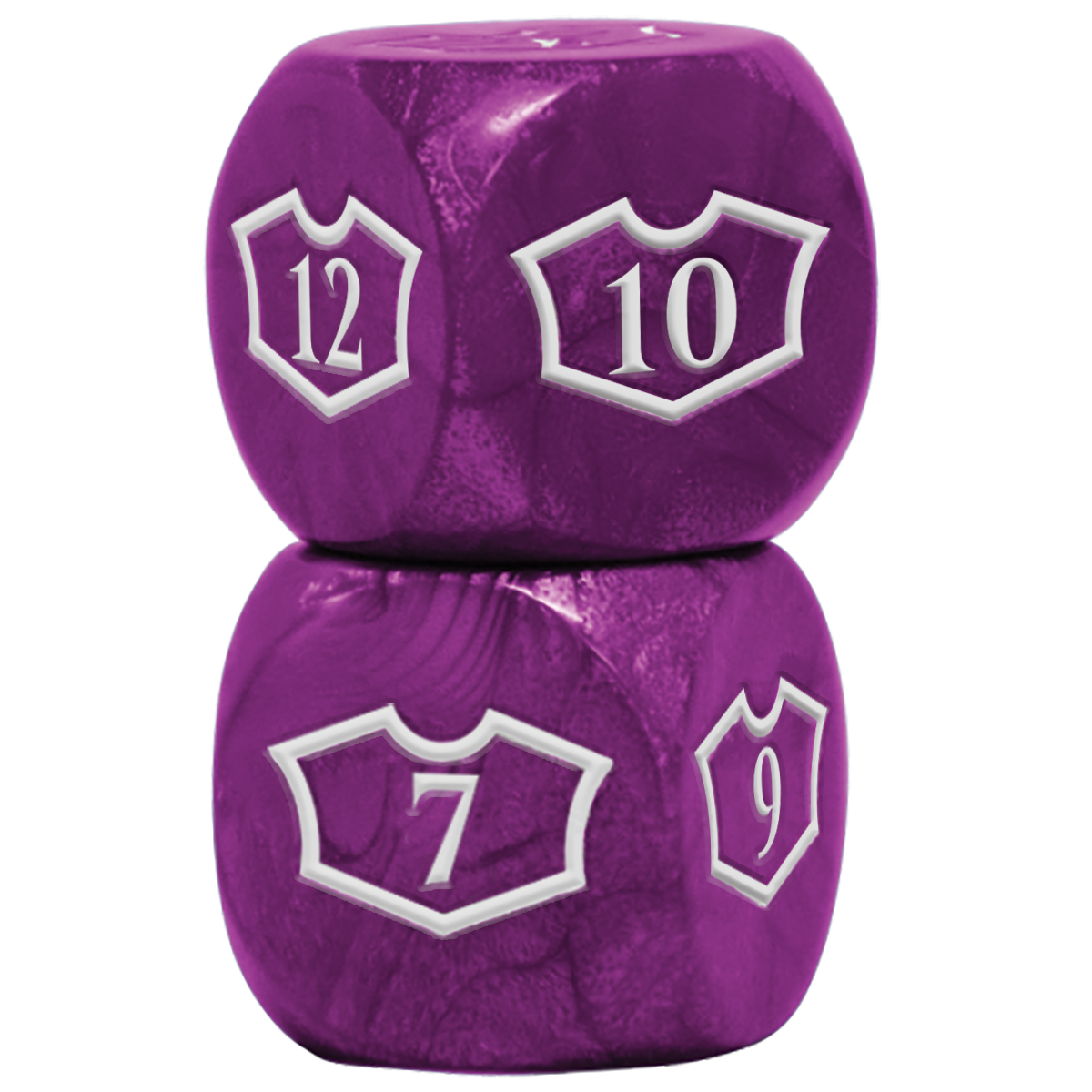 Deluxe D6 Loyalty Dice Set (4ct) with 7-12 for Magic: The Gathering | Ultra PRO International