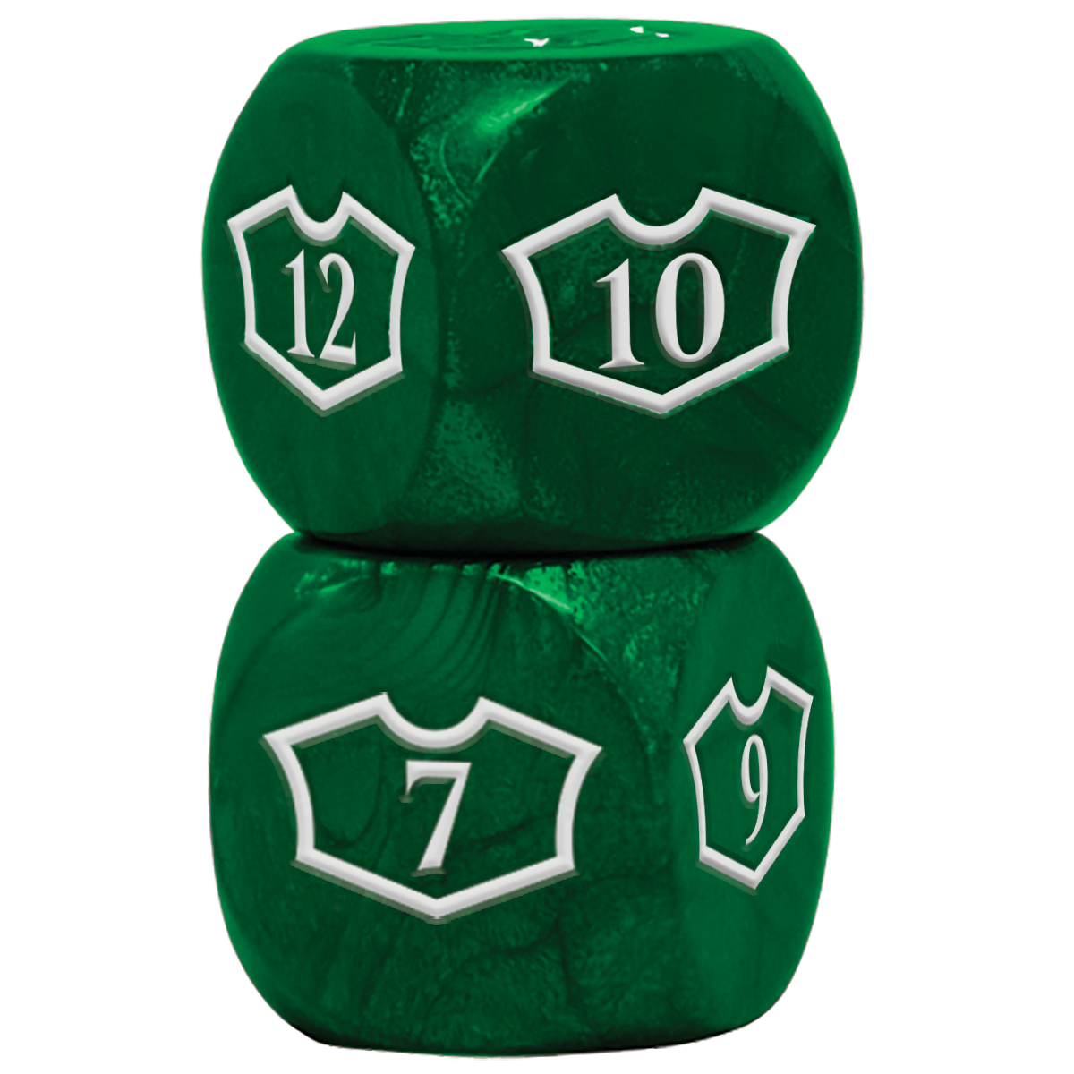 Deluxe D6 Loyalty Dice Set (4ct) with 7-12 for Magic: The Gathering | Ultra PRO International