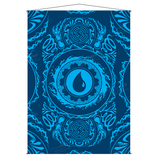 Mana 7 Island Wall Scroll for Magic: The Gathering | Ultra PRO International