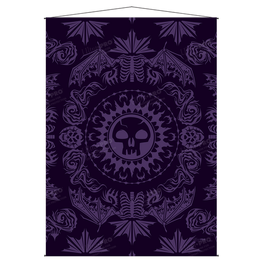 Mana 7 Swamp Wall Scroll for Magic: The Gathering | Ultra PRO International