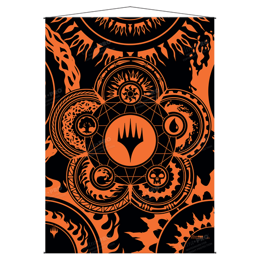 Mana 7 Color Wheel Wall Scroll for Magic: The Gathering | Ultra PRO International