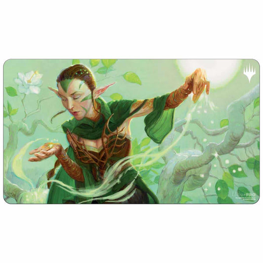 March of the Machine: The Aftermath Playmat Nissa, Resurgent Animist for Magic: The Gathering