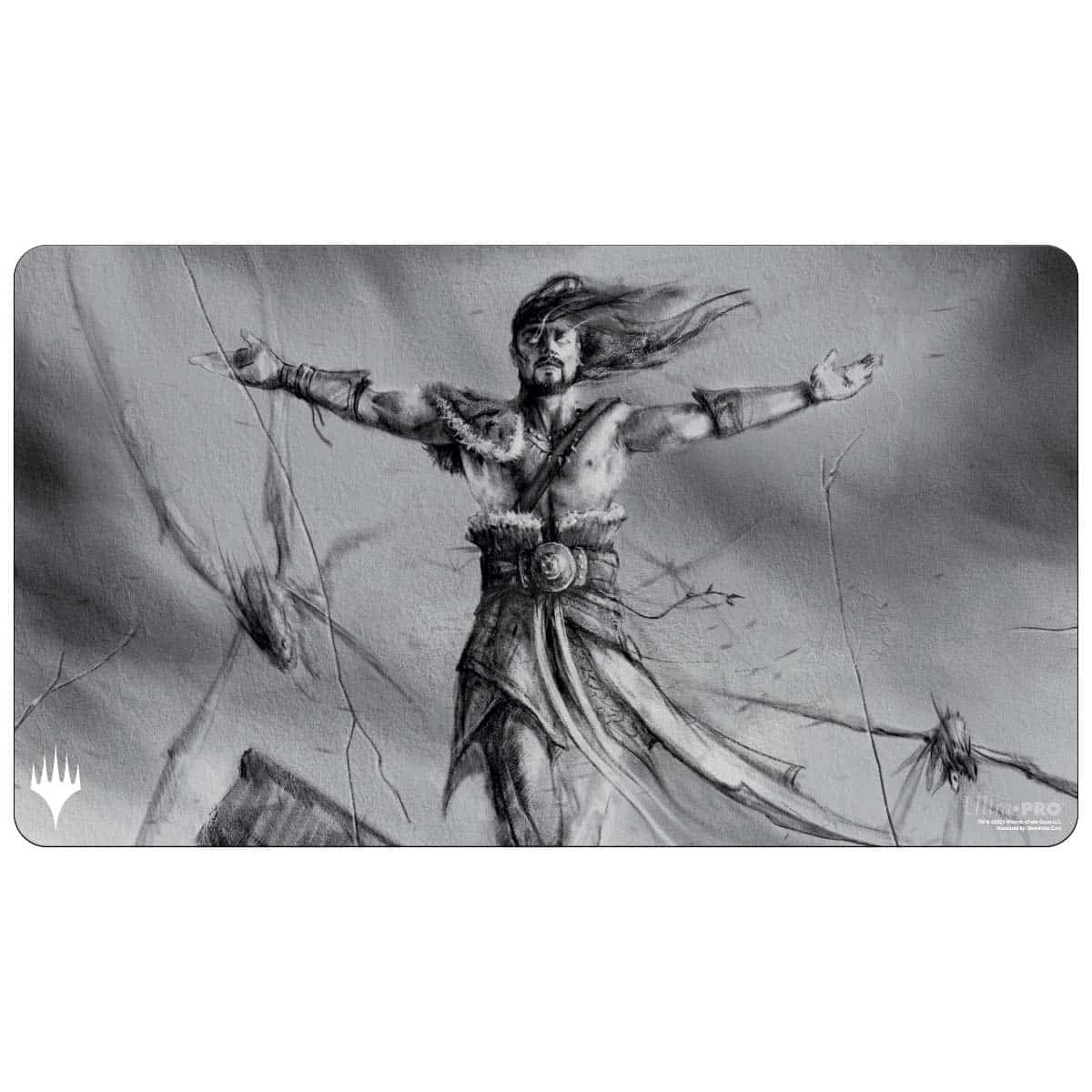 March of the Machine: The Aftermath Playmat Sarkhan, Soul Aflame for Magic: The Gathering