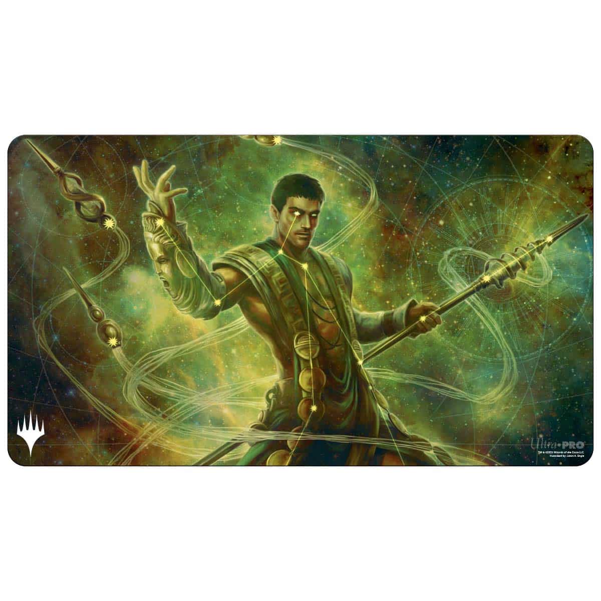 March of the Machine: The Aftermath Playmat Calix, Guided by Fate for MTG PRO Shop March of the Machine: The Aftermath Playmat Calix, Guided by Fate for MTG PRO Shop