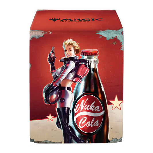 Fallout Nuka Cola Pinup Alcove Flip Deck Box for Magic: The Gathering | Ultra PRO International