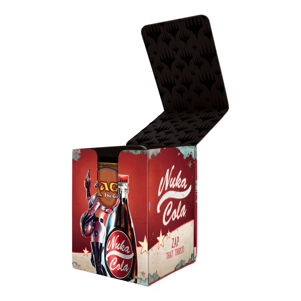 Fallout Nuka Cola Pinup Alcove Flip Deck Box for Magic: The Gathering | Ultra PRO International