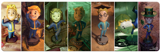 Fallout S.P.E.C.I.A.L. Bobbleheads 8ft Table Playmat for Magic: The Gathering | Ultra PRO International