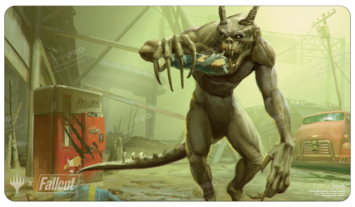 Ultra Pro Playmat: MTG - Fallout Tarmogoyf Ultra Pro Playmat: MTG - Fallout Tarmogoyf