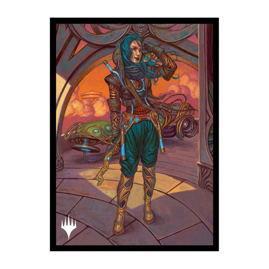 Aetherdrift Sita Varma, Masked Racer 100ct Deck Protector Sleeves for Magic: The Gathering Single