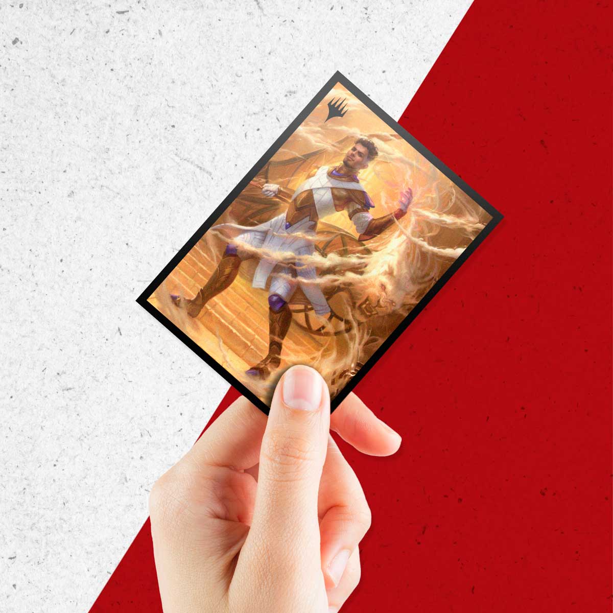 Aetherdrift Basri, Tomorrow’s Champion 100ct Deck Protector Sleeves for Magic: The Gathering