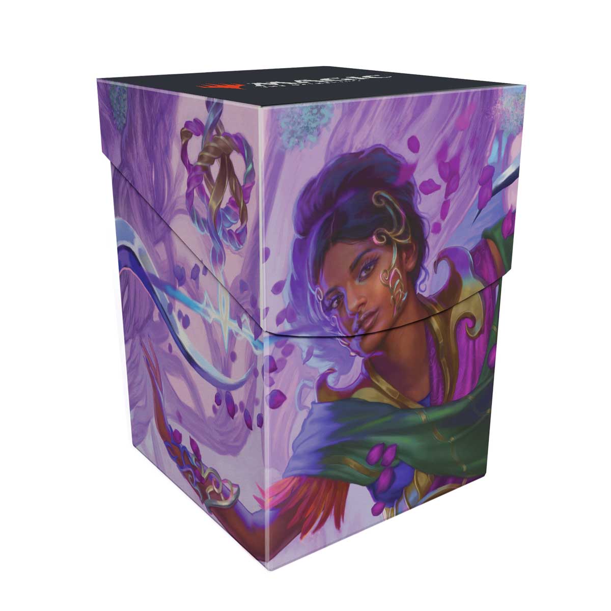 Aetherdrift Avishkar Living Energy (Commander) 100+ Deck Box for Magic: The Gathering Front