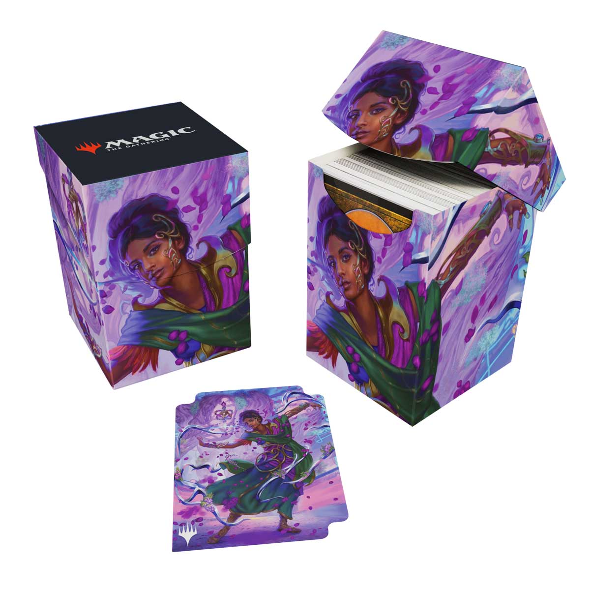 Aetherdrift Avishkar Living Energy (Commander) 100+ Deck Box for Magic: The Gathering Group