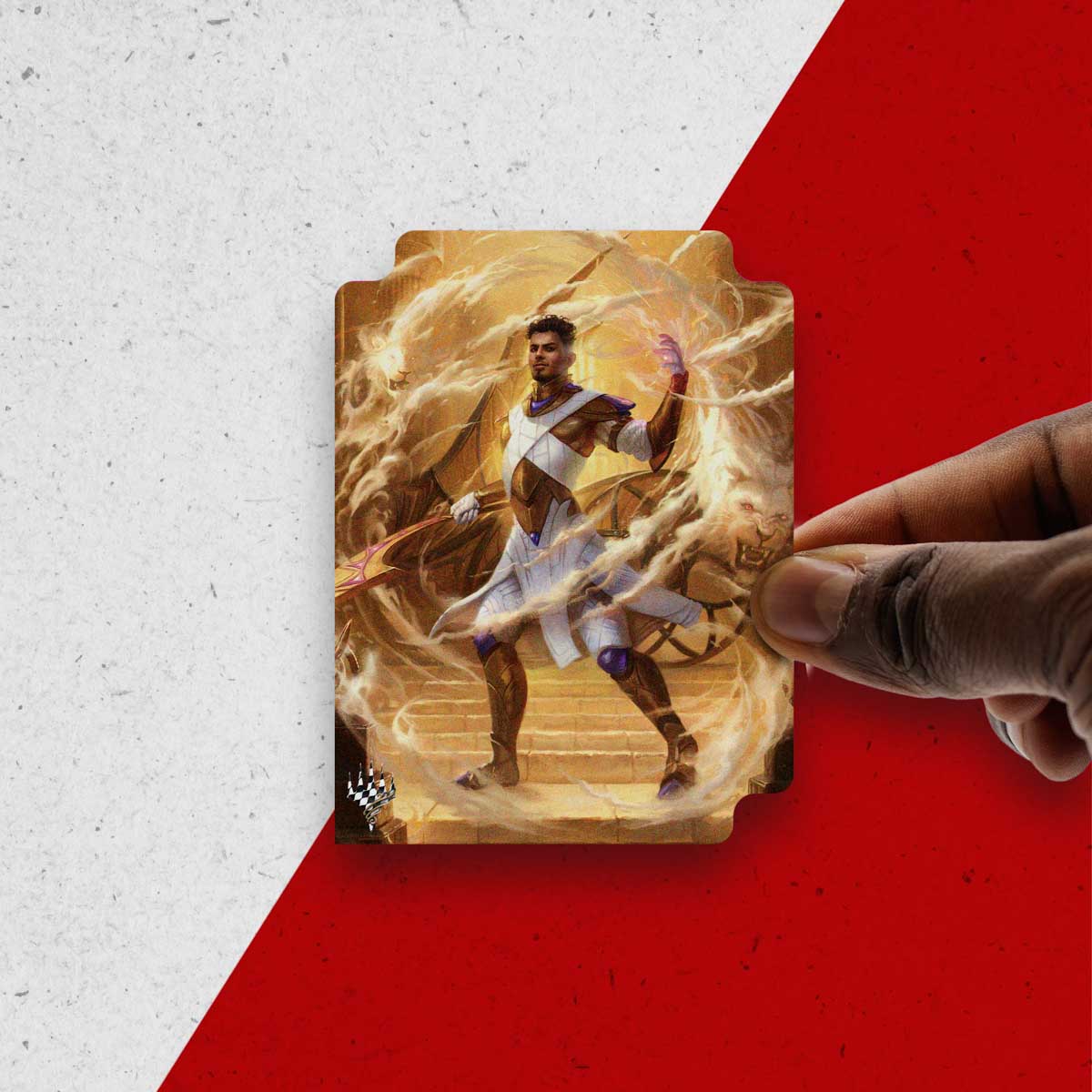 Aetherdrift Basri, Tomorrows Champion 100+ Deck Box for Magic: The Gathering Divider