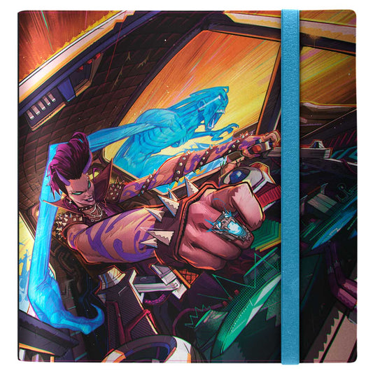 Aetherdrift TXX Packaging Collector Key Art  12-Pocket PRO-Binder for Magic: The Gathering Front