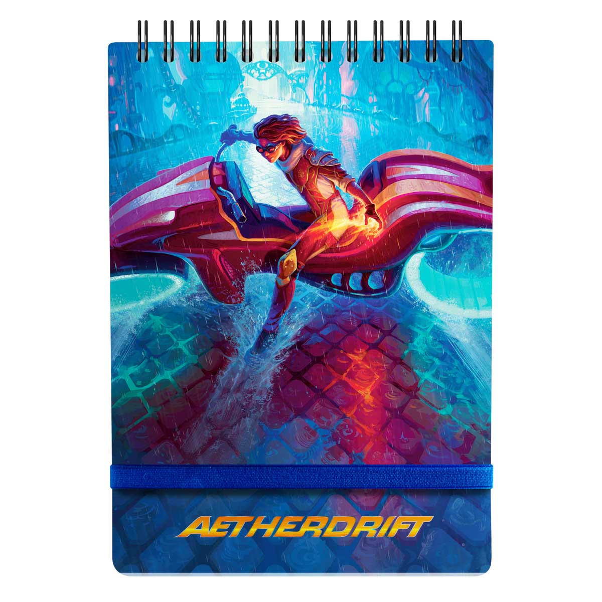 Aetherdrift Chandra Spiral Life Pad for Magic: The Gathering Front