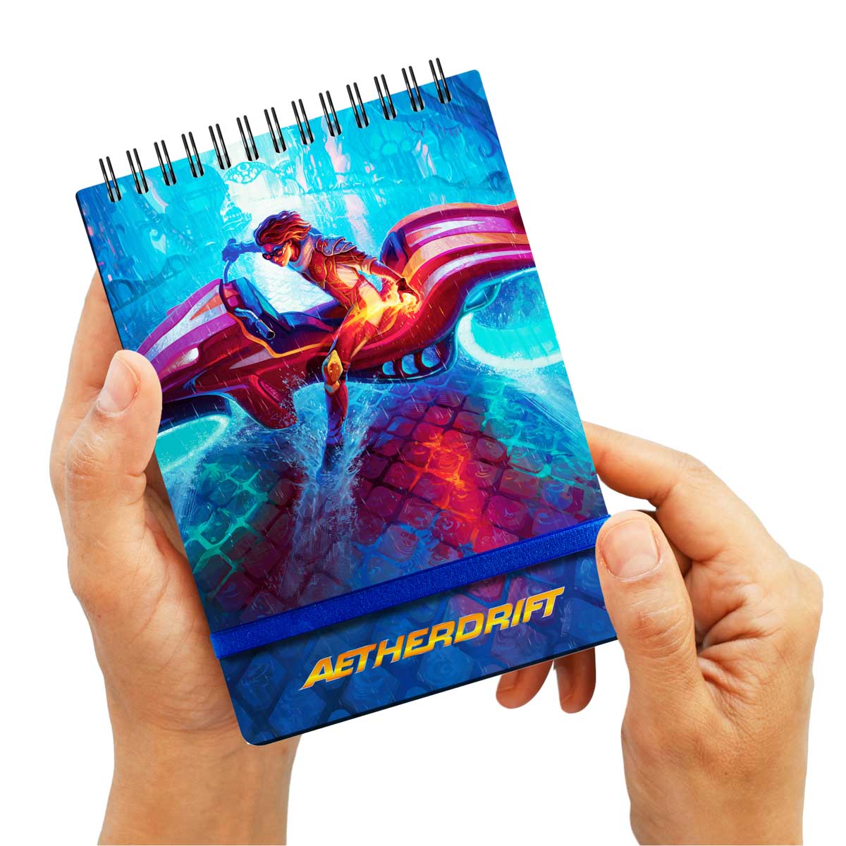 Aetherdrift Chandra Spiral Life Pad for Magic: The Gathering Hand