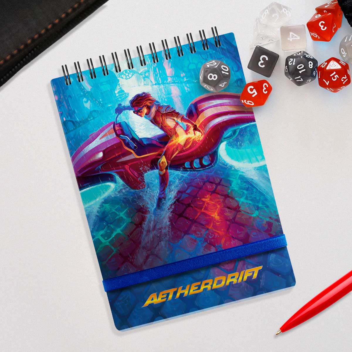 Aetherdrift Chandra Spiral Life Pad for Magic: The Gathering Lifestyle