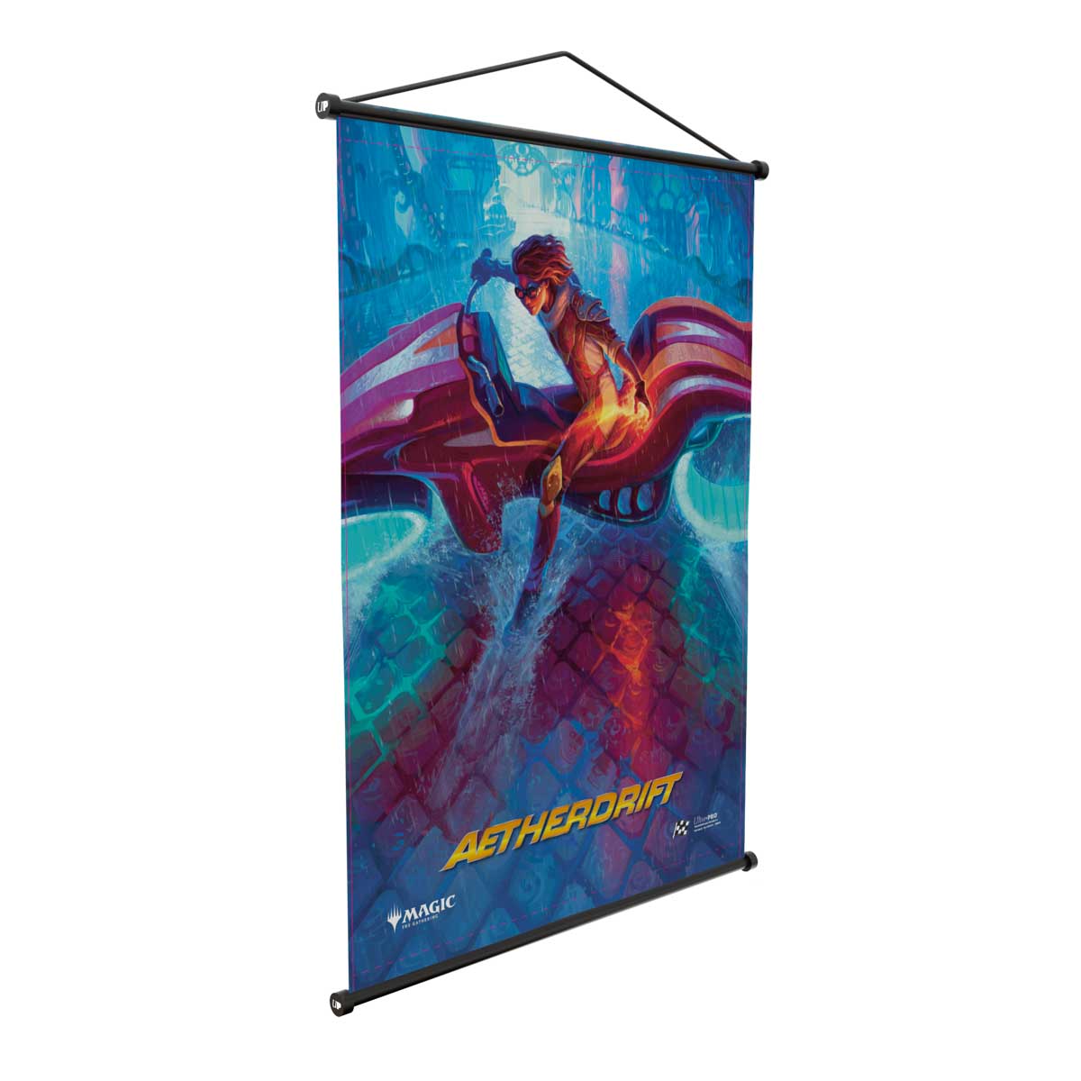 Aetherdrift Chandra Wall Scroll for Magic: The Gathering Angle