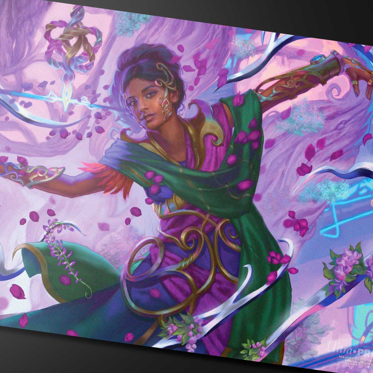 Aetherdrift Avishkar Living Energy (Commander) Playmat for Magic: The Gathering Art