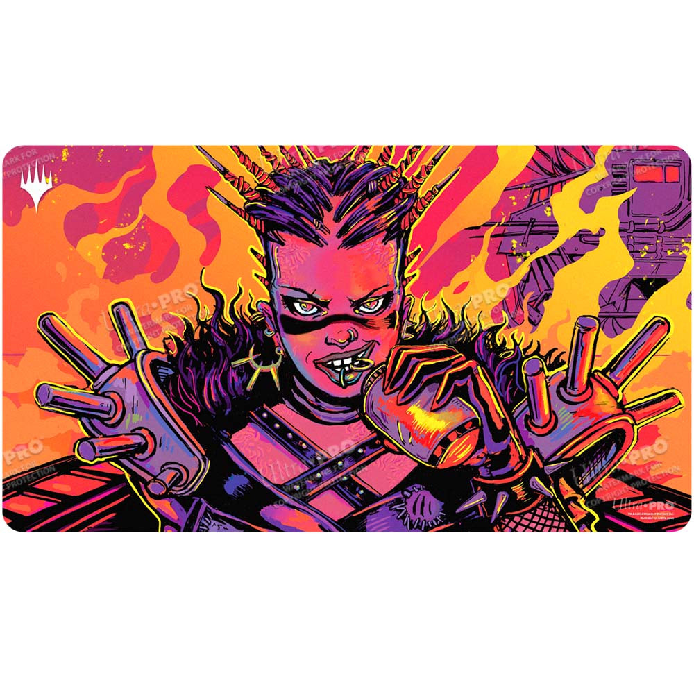 Aetherdrift Far Fortune, End Boss Playmat for Magic: The Gathering Front