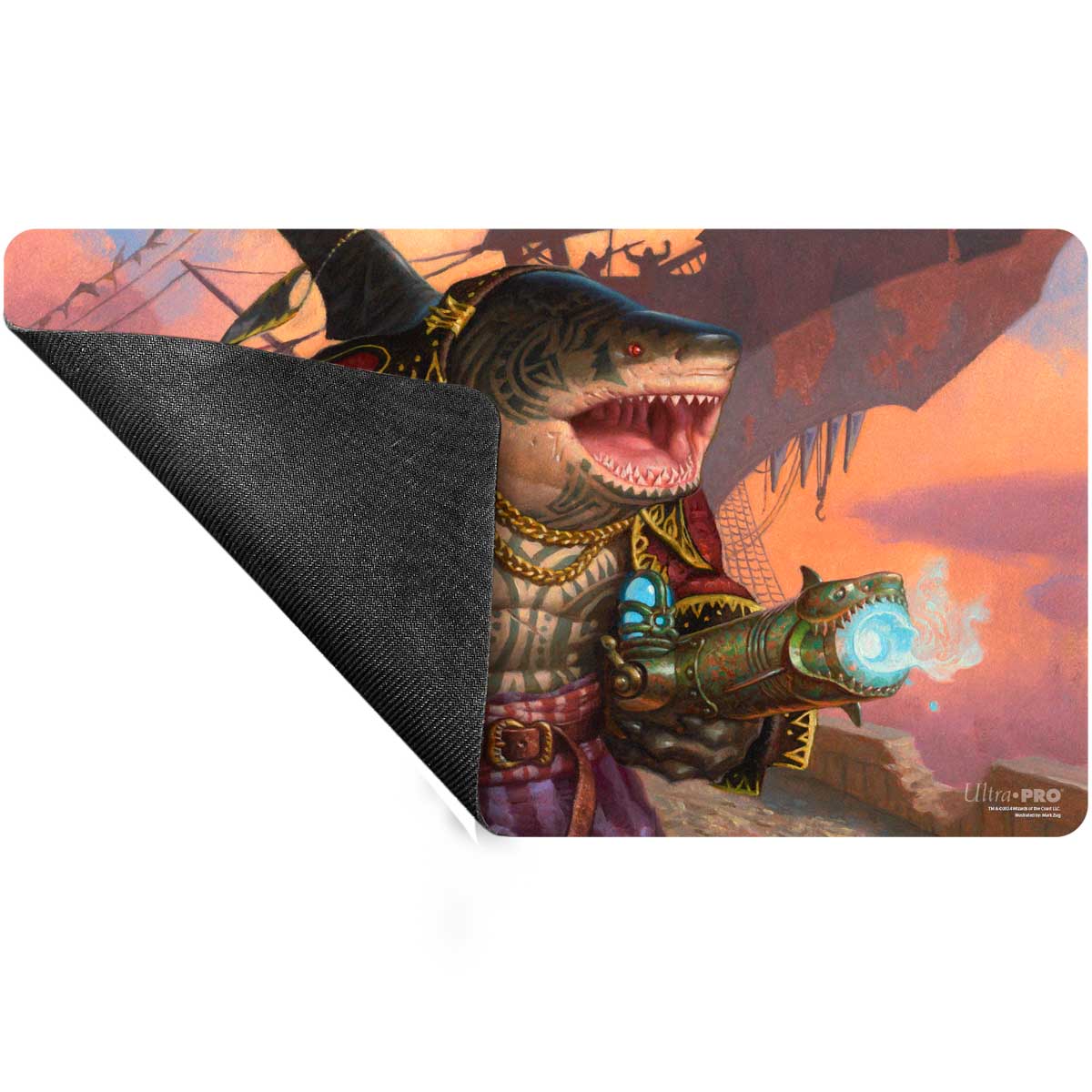 Aetherdrift Captain Howler, Sea Scourge Playmat for Magic: The Gathering