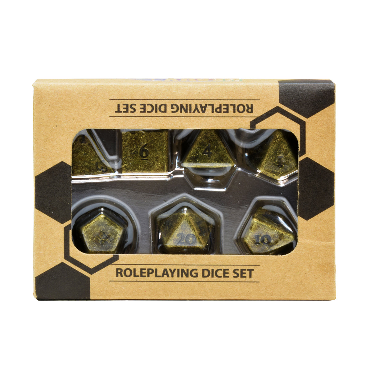 Heavy Metal Antique RPG Dice Set (7ct) | Ultra PRO International