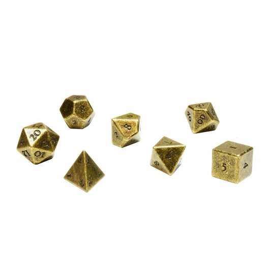 Heavy Metal Antique RPG Dice Set (7ct) | Ultra PRO International