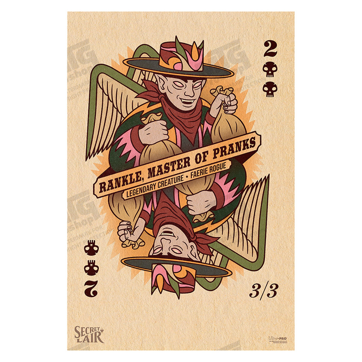 Secret Lair Spring Superdrop Poster - Rankle for Magic: The Gathering