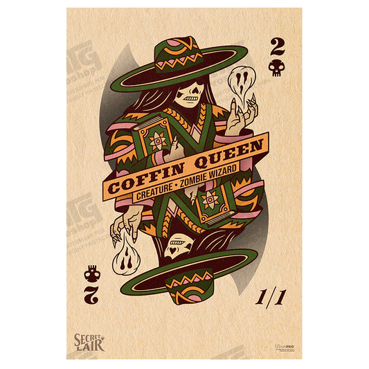 Secret Lair Spring Superdrop Poster - Coffin Queen for Magic: The Gathering