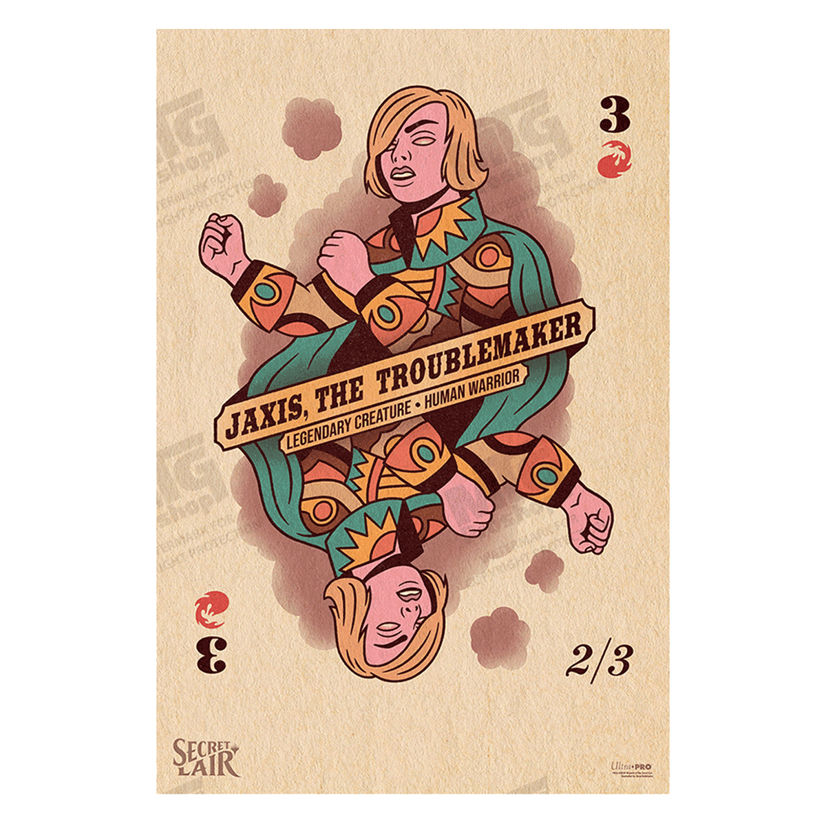 Secret Lair Spring Superdrop Poster - Jaxis for Magic: The Gathering