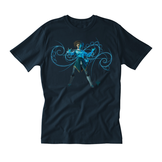 Duskmourn Commander Zimone Printed Graphic Tee for Magic: The Gathering Men's