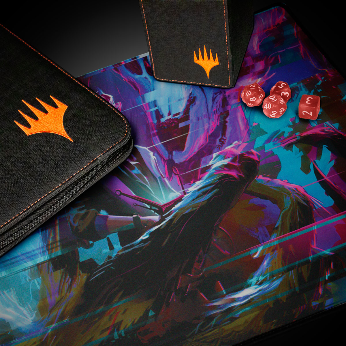 Duskmourn Demonic Counsel Playmat for Magic: The Gathering