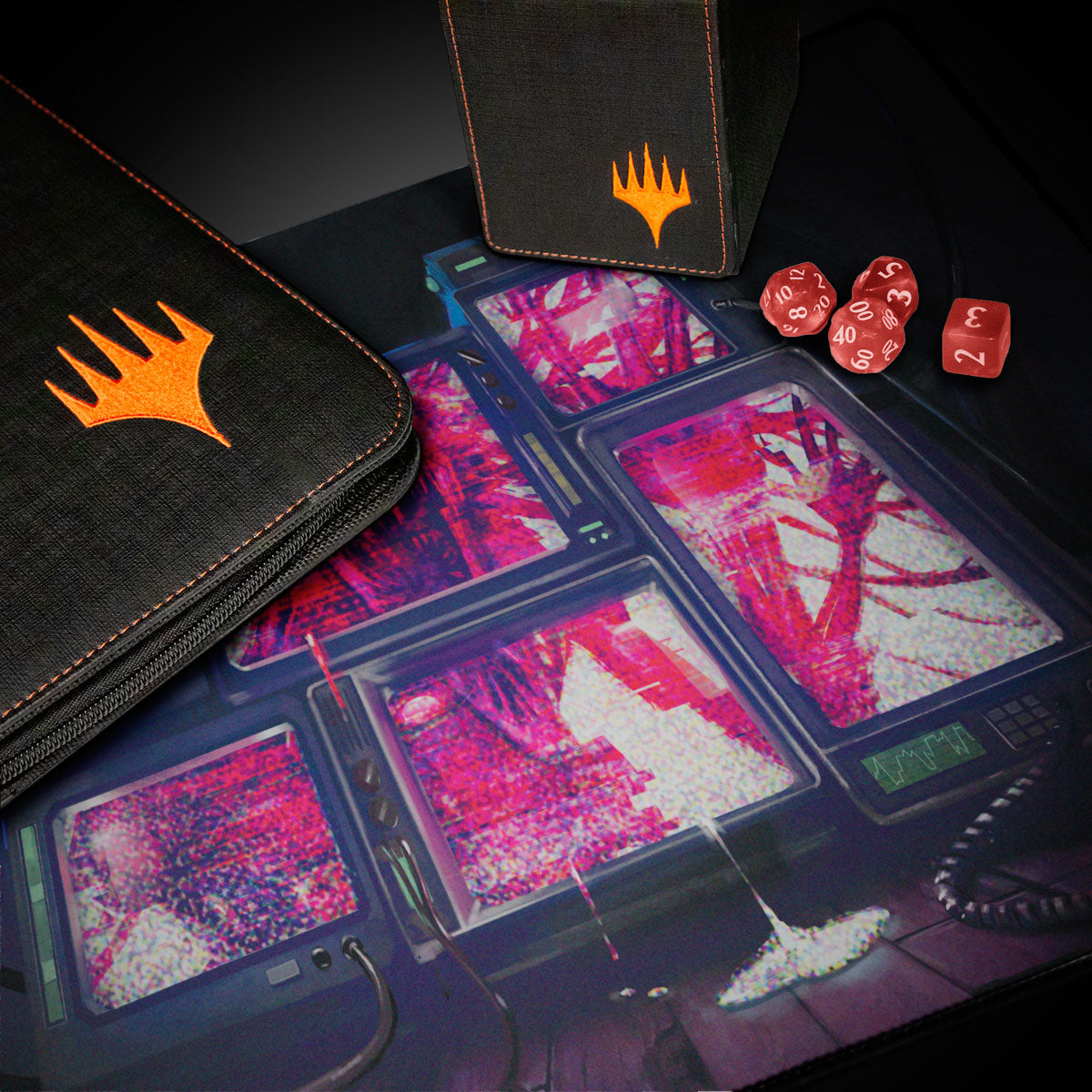 Duskmourn Cursed Recording Playmat for Magic: The Gathering Lifestyle