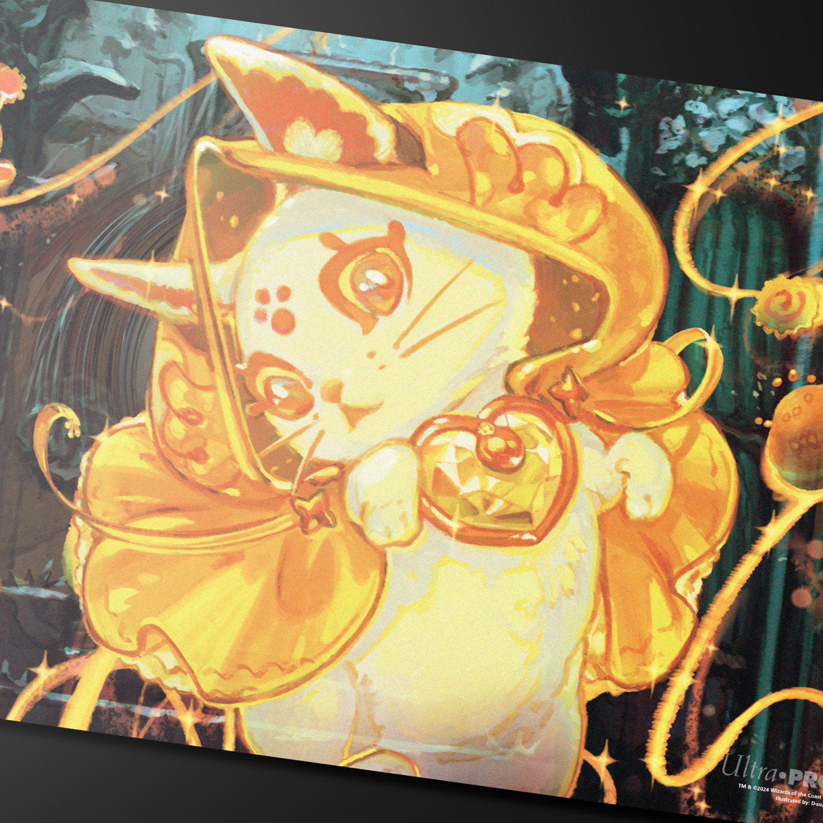 Duskmourn Enduring Curiosity Playmat for Magic: The Gathering MTG PRO Shop Duskmourn Enduring Curiosity Playmat for Magic: The Gathering MTG PRO Shop