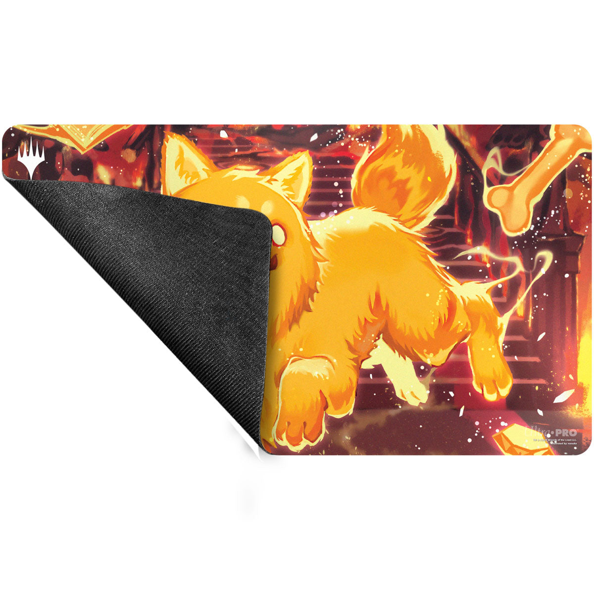 Duskmourn Enduring Courage Playmat for Magic: The Gathering Back