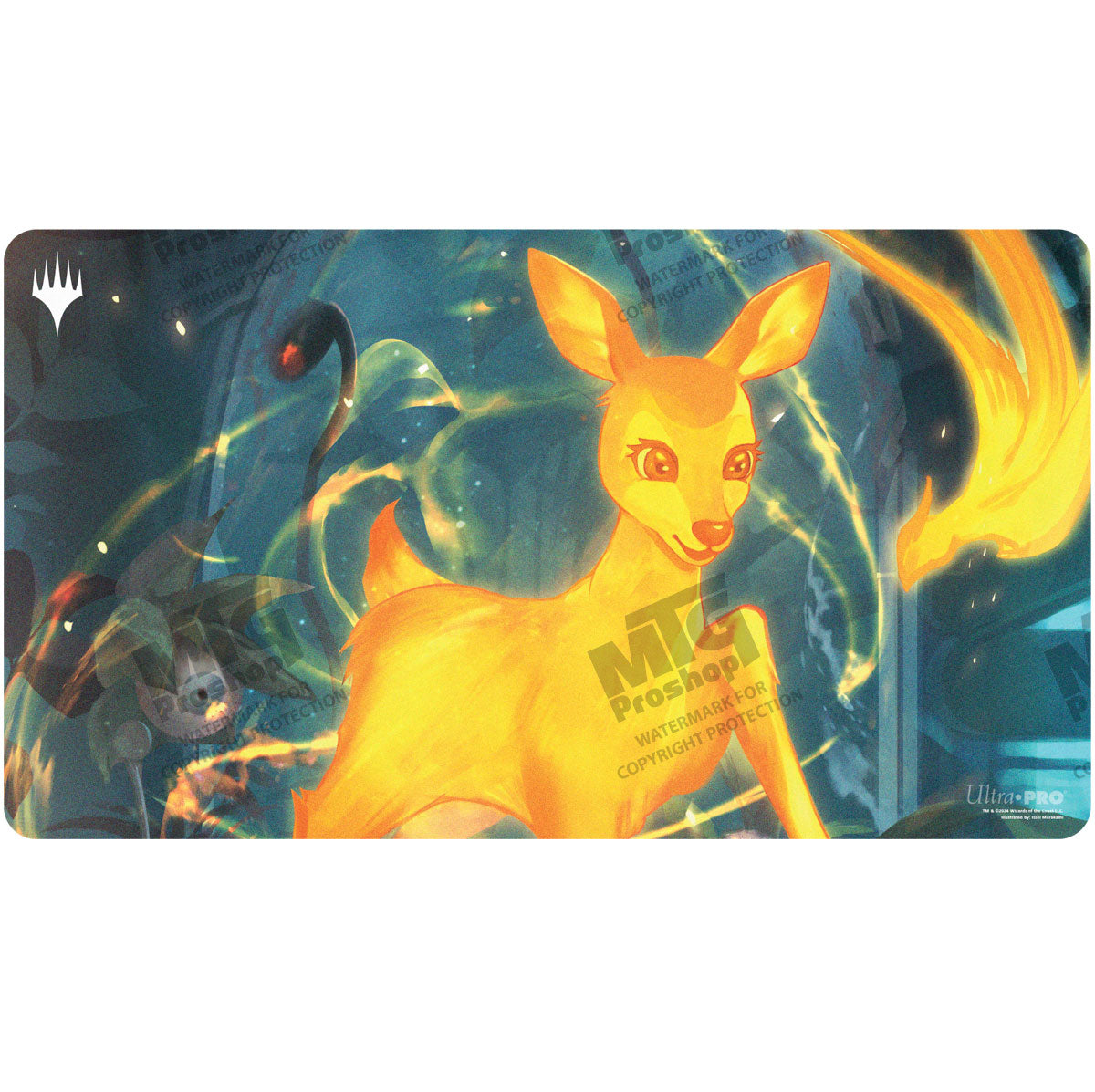 Duskmourn Enduring Vitality Playmat for Magic: The Gathering Front