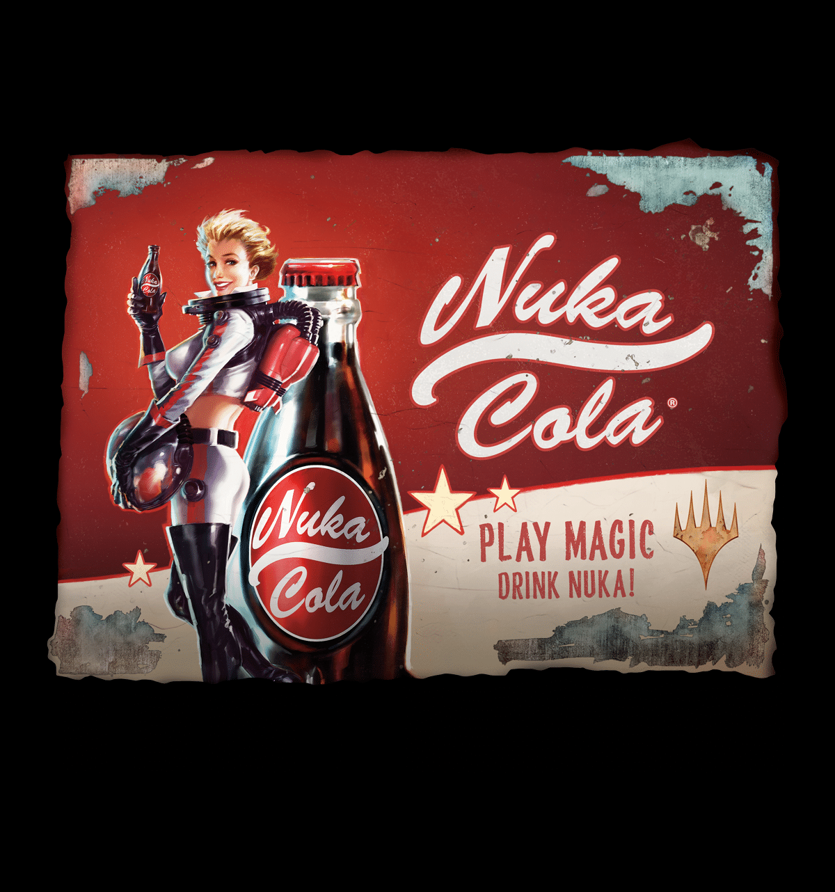 Fallout Nuka-Cola T-Shirt for Magic: The Gathering