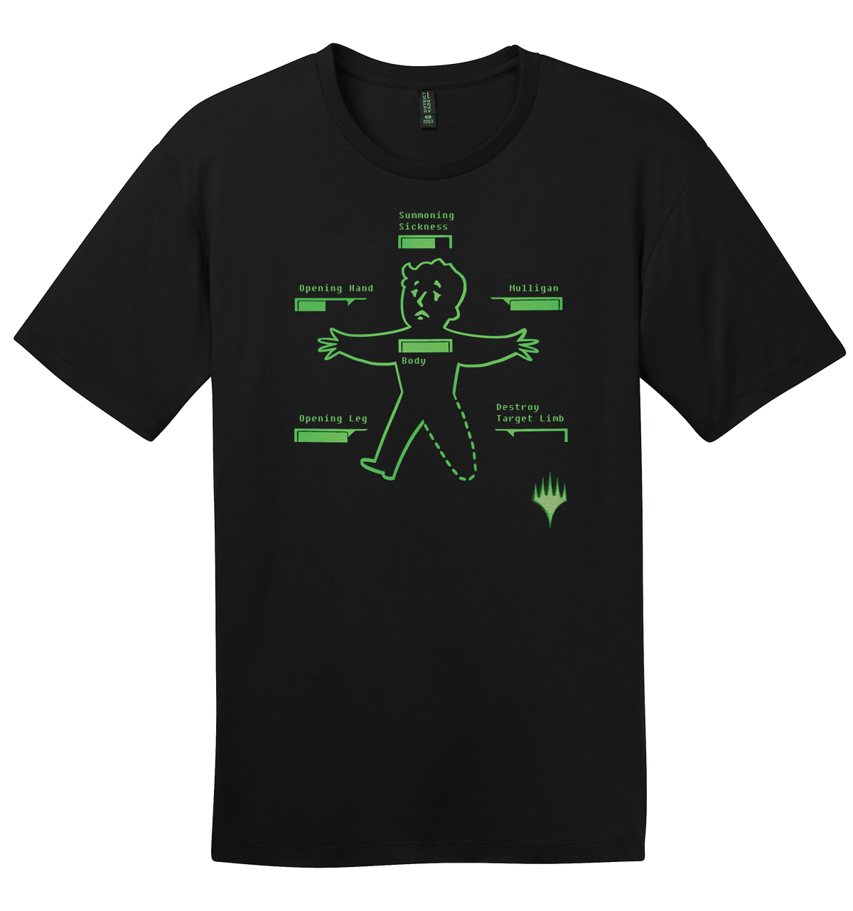 Fallout Inventory Management T Shirt for Magic The Gathering