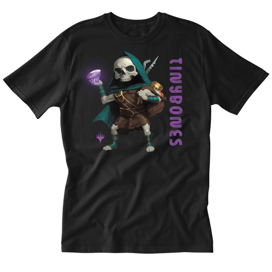 Foundations Tinybones Printed Graphic Tee in Black for Magic: The Gathering