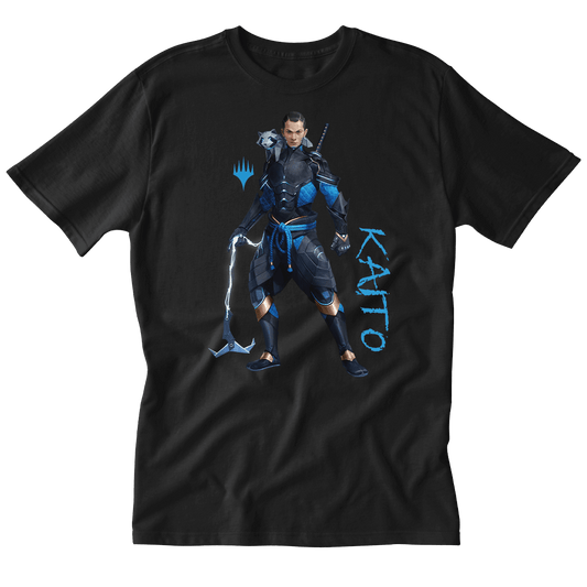 Foundations Kaito Printed Graphic Tee in Black for Magic: The Gathering