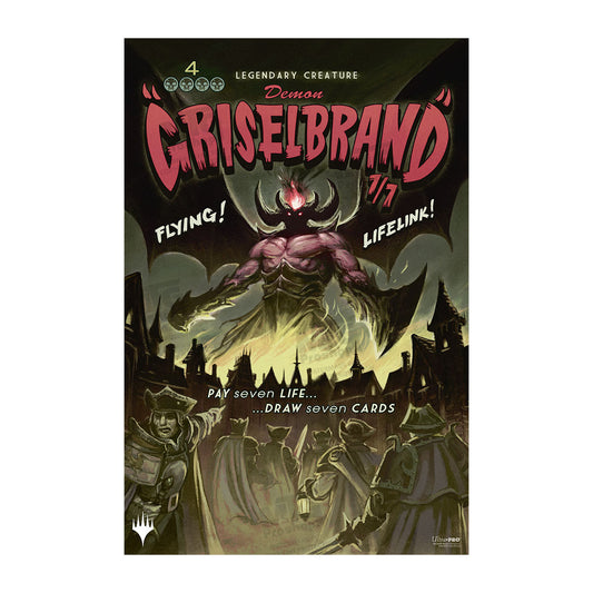 Innistrad Remastered Griselbrand Poster for Magic: The Gathering