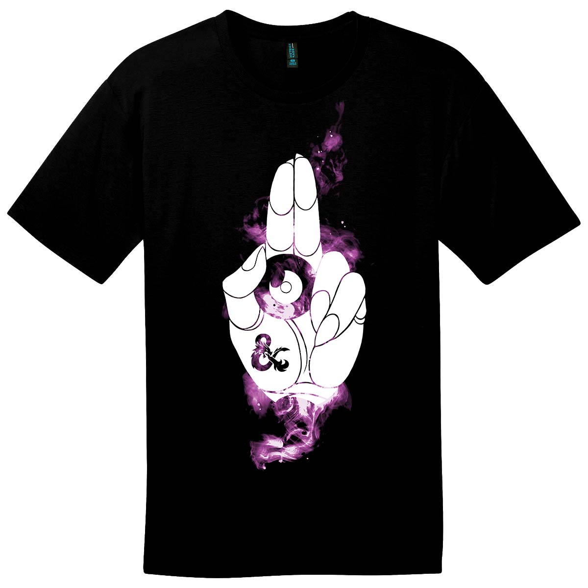 mtg vecna cards Vecna: Eve of Ruin Vecna Symbol Printed Graphic Tee in Black for Dungeons & Dragons Men's / XS