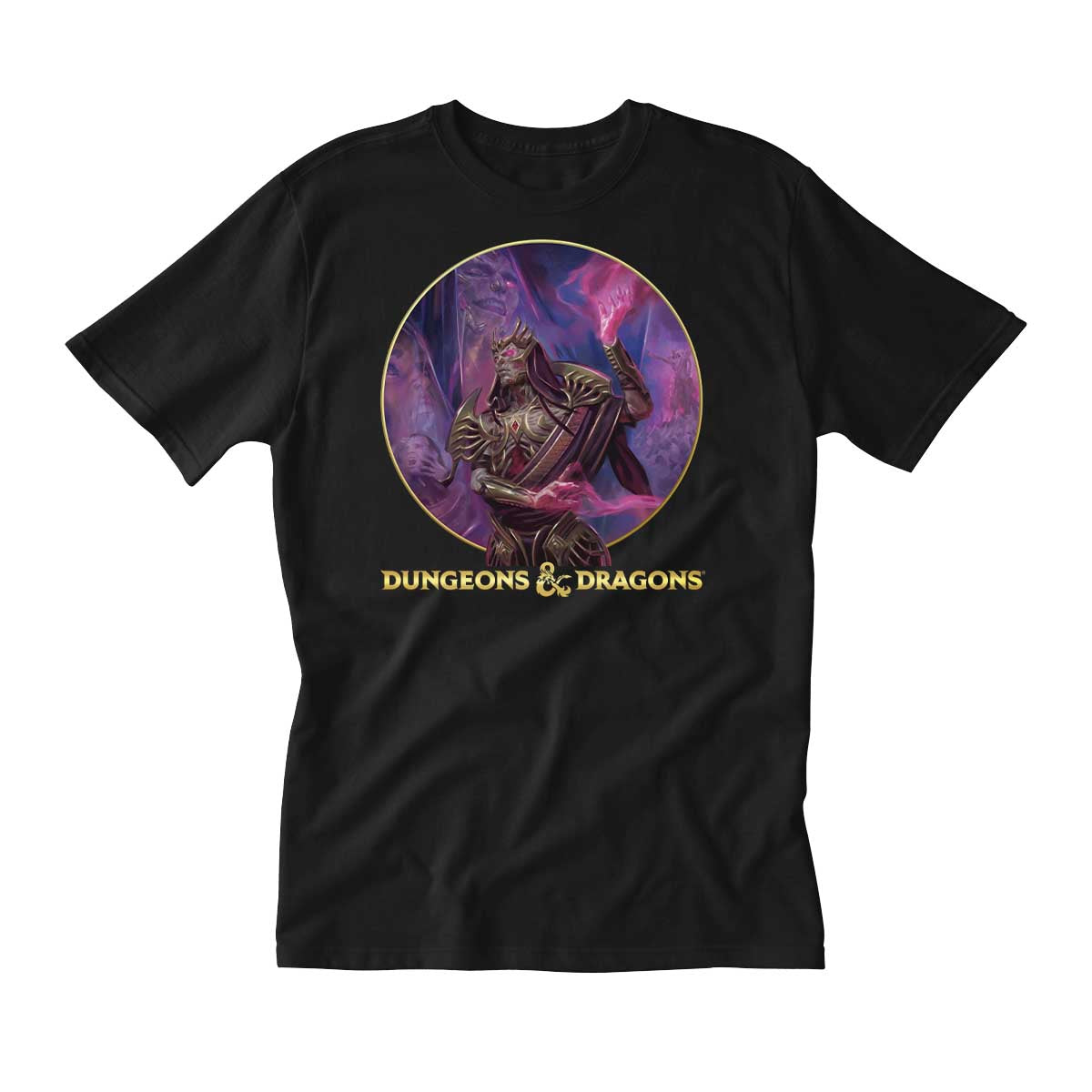 Vecna: Eve of Ruin Vecna Circle Printed Graphic Tee in Black for Dungeons & Dragons Men's / XL Vecna: Eve of Ruin Vecna Circle Printed Graphic Tee in Black for Dungeons & Dragons Men's / XL