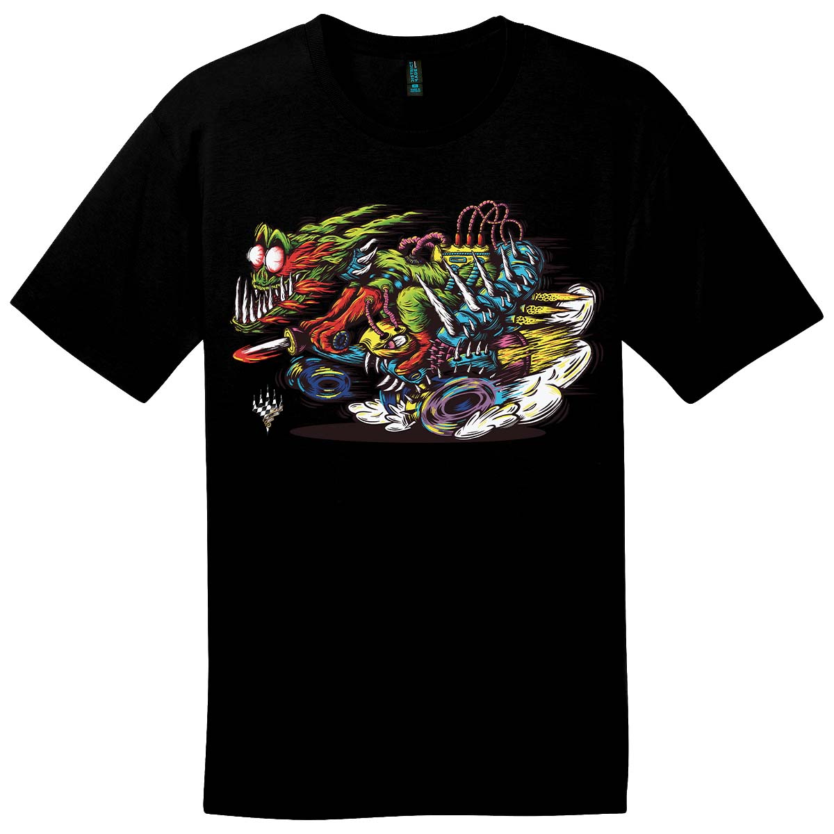 Aetherdrift Racer Creature Bloodghast Printed Graphic Tee for Magic: The Gathering