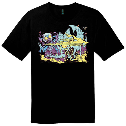 Aetherdrift Racer Creature Webstrike Elite Printed Graphic Tee for Magic: The Gathering