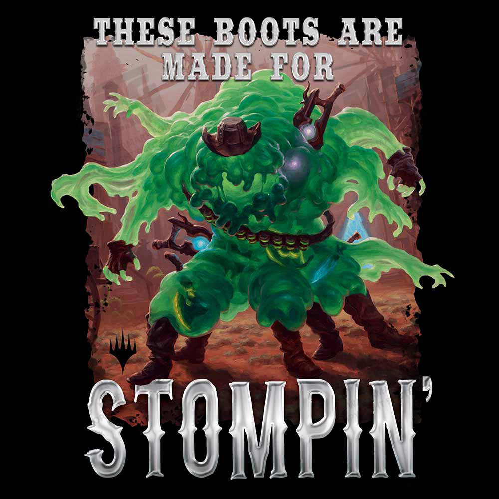 Magic: The Gathering Outlaws of Thunder Junction Printed Graphic T-shirt - Felix Fiveboots Art