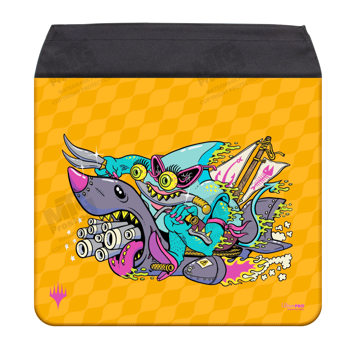 Aetherdrift Bag Flap - Racer Creature Fearless Swashbuckler for Magic: The Gathering Art