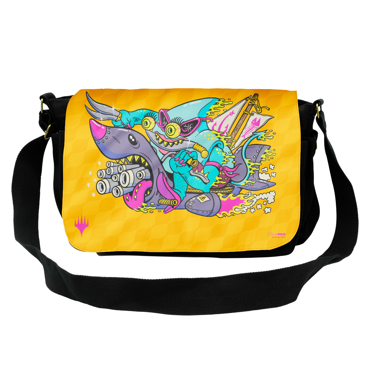 Aetherdrift Bag Flap - Racer Creature Fearless Swashbuckler for Magic: The Gathering with Bag. Bag sold separately.