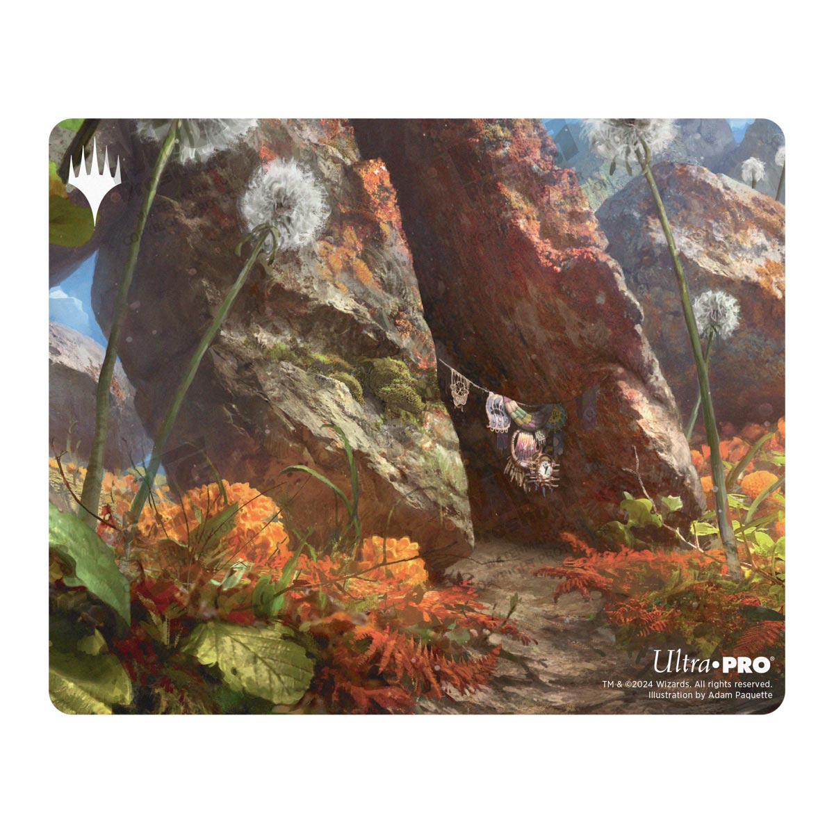 Bloomburrow Basic Lands Mousepad for Magic: The Gathering - Mountain